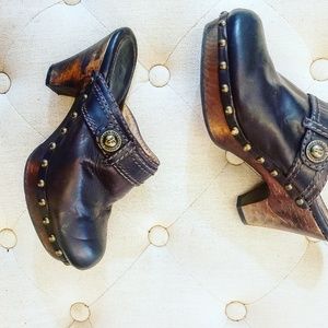 Genuine leather Frye shoes, clogs